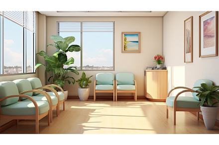 nurse clinic medical background ai, a Background Photo by pikepicture