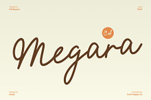 CS Megara – Handwritten Script Font