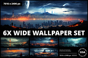 Apocalyptic Metropolis Landscape