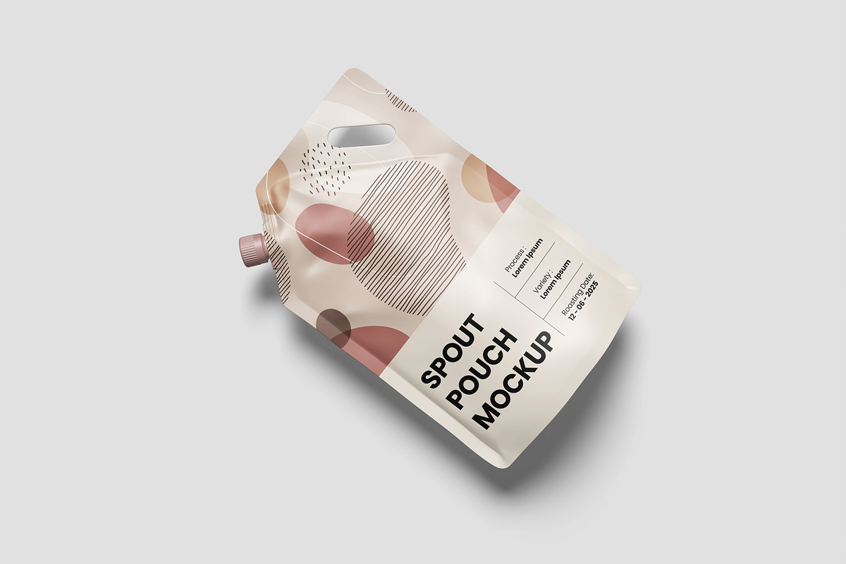 Spout Pouch Mockup, a Packaging Mockup by Hazzpro_Std (Photo 4 of 5)