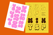 MOMO TOMO - Graffiti Pop Bubble Font, a Sans Serif Font by Casloop Studio (Thumbnail 2 of 9)