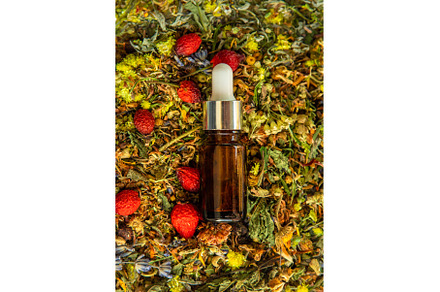 Medicinal herbal extract in a bottle, a Nature Photo by yanadjana