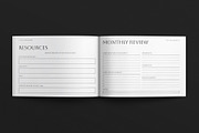 Self-Care Planner Template Landscape, a Brochure Template by E-Type (Thumbnail 6 of 7)