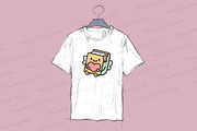 Cute Kawaii Books Characters, an Education Illustration by Palau (Thumbnail 2 of 12)