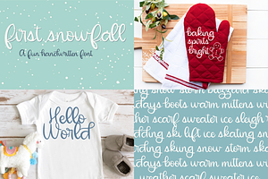 Holiday Handwritten Font Bundle