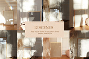 Boho Interior & Wooden Frame Mock Up, a Print Template by Wonderland Styled Stock (Thumbnail 4 of 11)