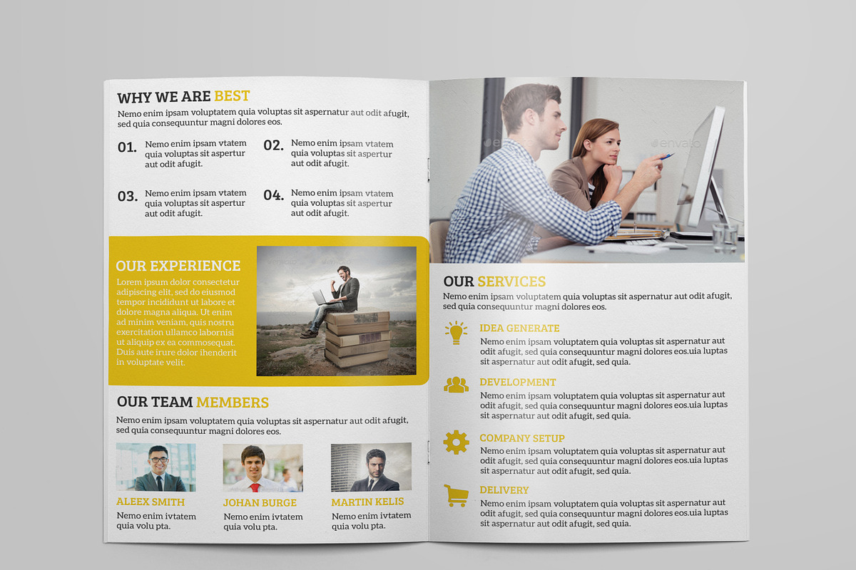 Business Brochure, a Templates & Theme by DGTouch (Photo 4 of 4)