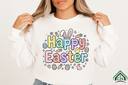 Glitter Happy Easter Png, an Illustration by Craft Nest (Thumbnail 3 of 6)