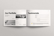 Architecture Portfolio Landscape, a Brochure Template by E-Type (Thumbnail 6 of 7)