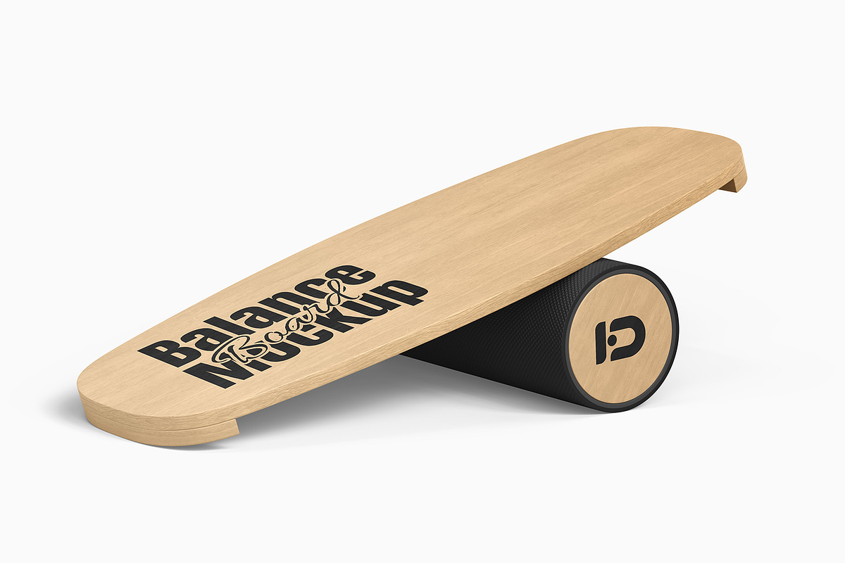 Balance Board Mockup Set, a Product Mockup by ForgeDesign (Photo 4 of 6)