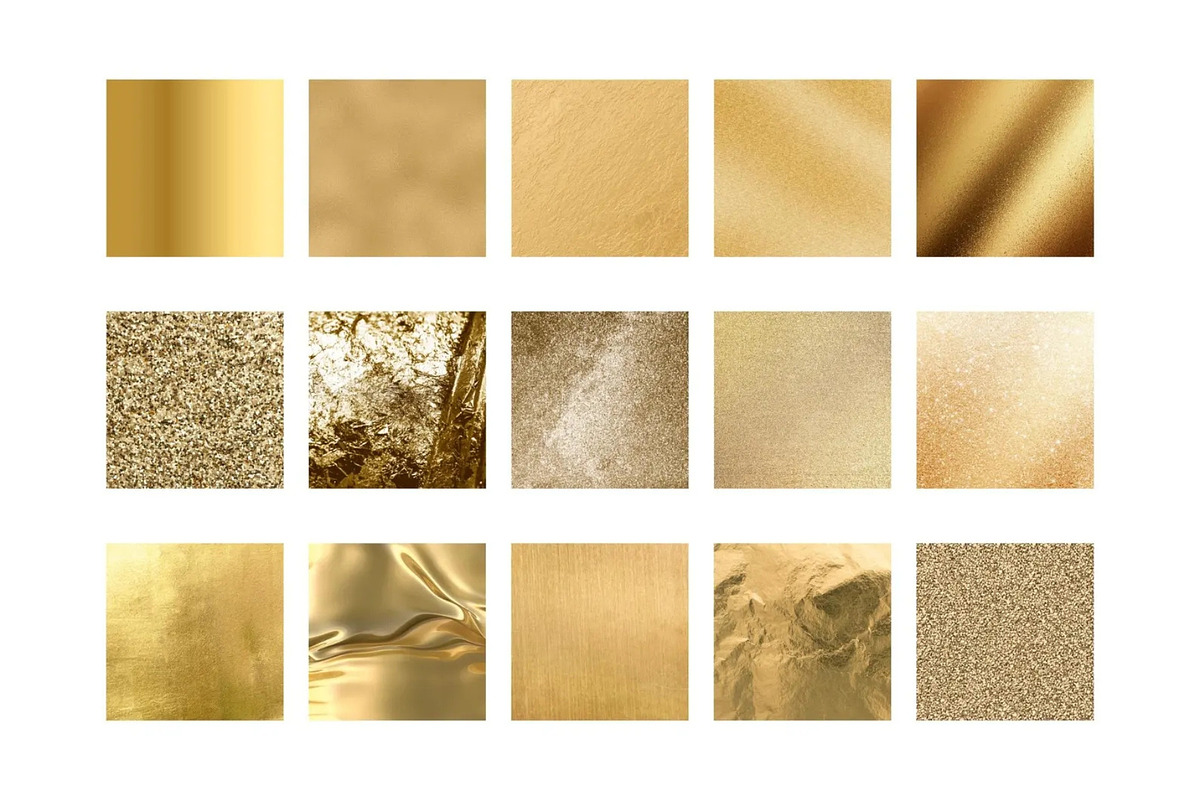 30 Gold Digital Paper Pack, a Texture Graphic by Business Chic (Photo 3 of 3)