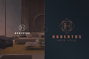 Art Deco A-Z Logo Templates, a Branding & Logo Template by VP Fonts (Thumbnail 9 of 29)