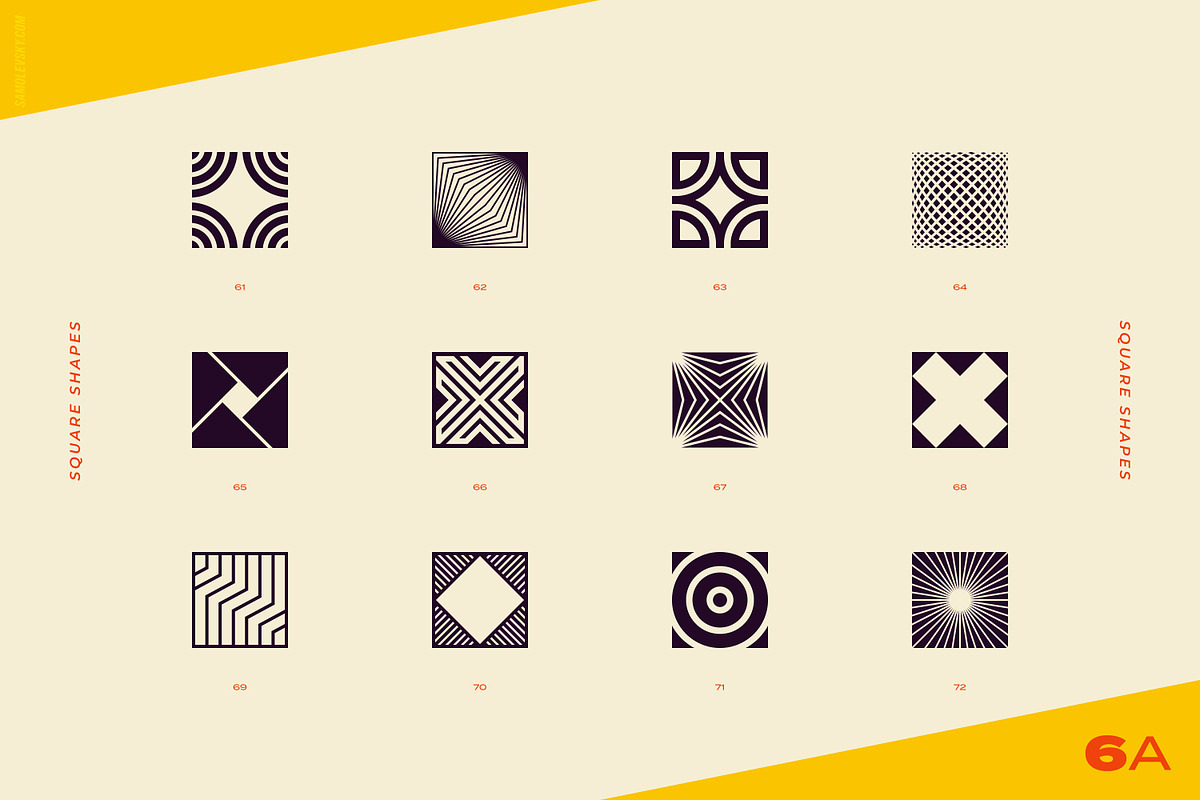 96 Logo Marks & Geometric Shapes, a Branding & Logo Template by Samolevsky (Photo 17 of 24)