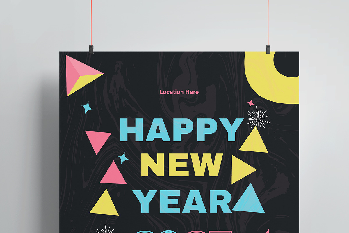 Happy New Year 2025, a Flyer Template by MightyDesign (Photo 4 of 8)