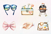 watercolor Father's Day Sublimation, an Illustration by CreationArt (Thumbnail 2 of 5)