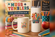 Fall Teacher Club 60 PNG Designs, an Object Graphic by KamimiArt (Thumbnail 4 of 6)