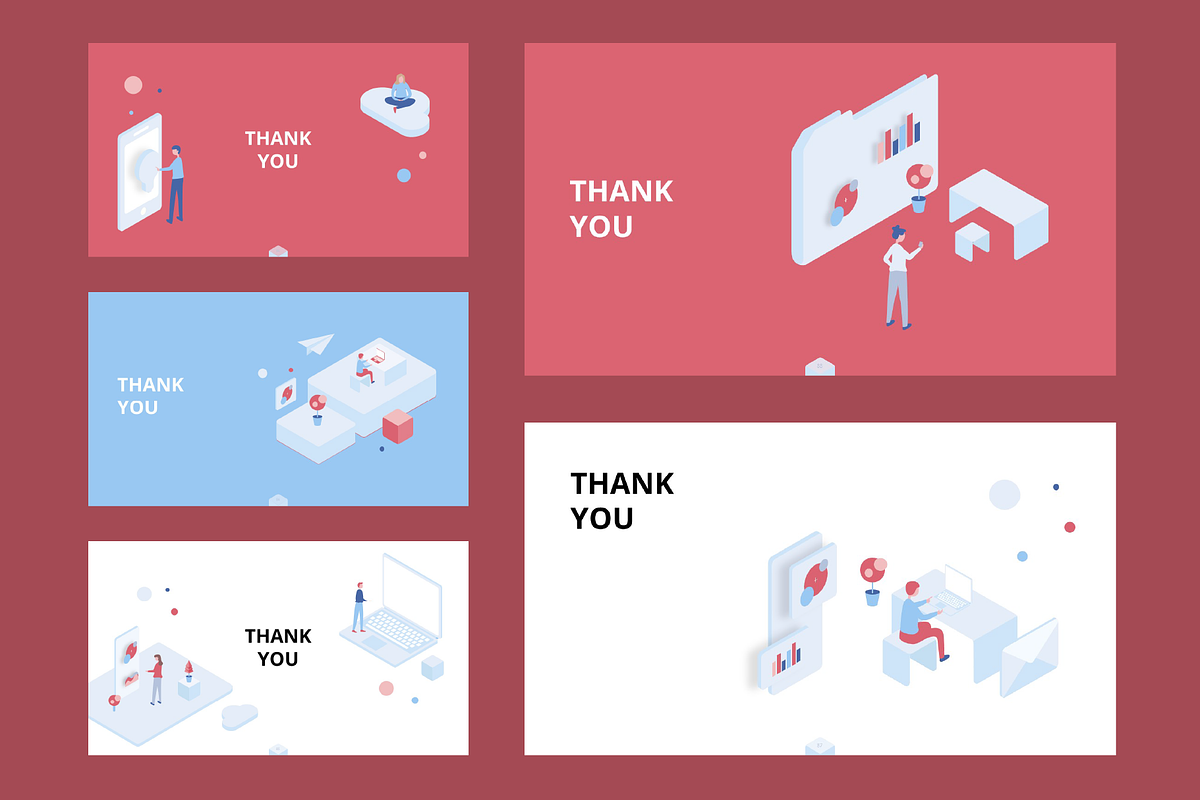 Isometric - PowerPoint Template
