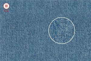 Indigo Denim Texture Pattern