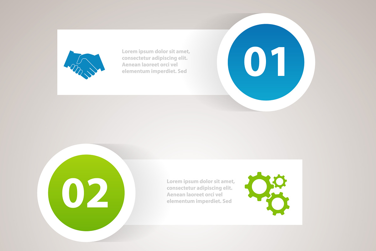 5 Infographic elements, a Templates & Theme by Nerokanji_Designs (Photo 5 of 5)