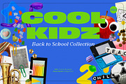 COOL KIDZ Collage Pack, an Object Graphic by Desert Poetic (Thumbnail 1 of 12)