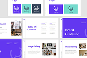 Brand Guideline Powerpoint Template, a Presentation Template by Azruca (Thumbnail 4 of 4)