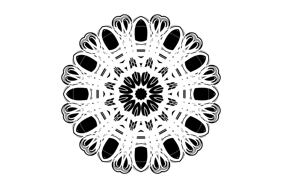Decorative Mandala Digital Art Pack, a Decorative Illustration by NJ Himel (Photo 51 of 101)
