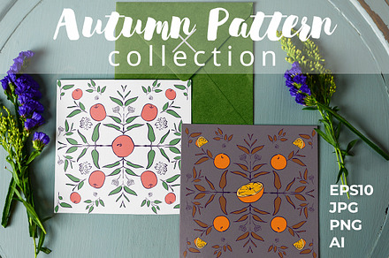 Autumn Pattern Set