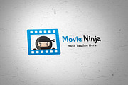 Movies Ninja Logo, a Branding & Logo Template by Martin-Jamez (Thumbnail 3 of 3)