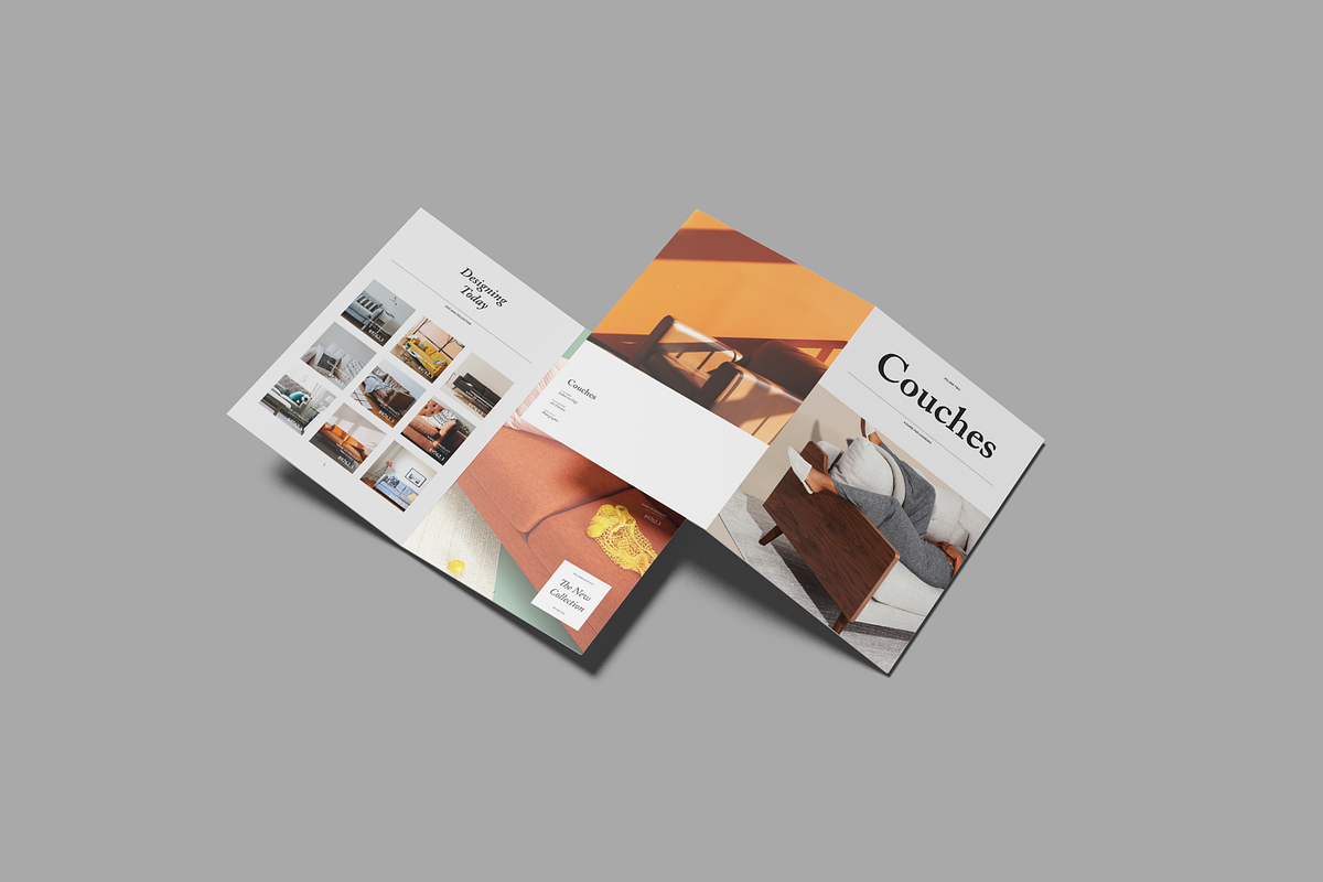 A4 Bifold Brochure Mockup Bundle 71, a Books & Magazine Mockup by Graphicuss (Photo 4 of 6)