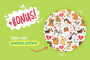 Adorable dog collection ♥ (+BONUS!), an Illustration by Zhe Vasylieva (Thumbnail 4 of 4)