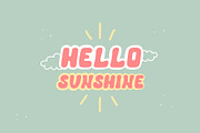 Sweetlove Hand Drawn Retro Font, a Script Font by JuliyArt (Thumbnail 10 of 11)