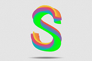 3D Colorful Font, a Serif Font by MRI STUDIO (Thumbnail 3 of 7)