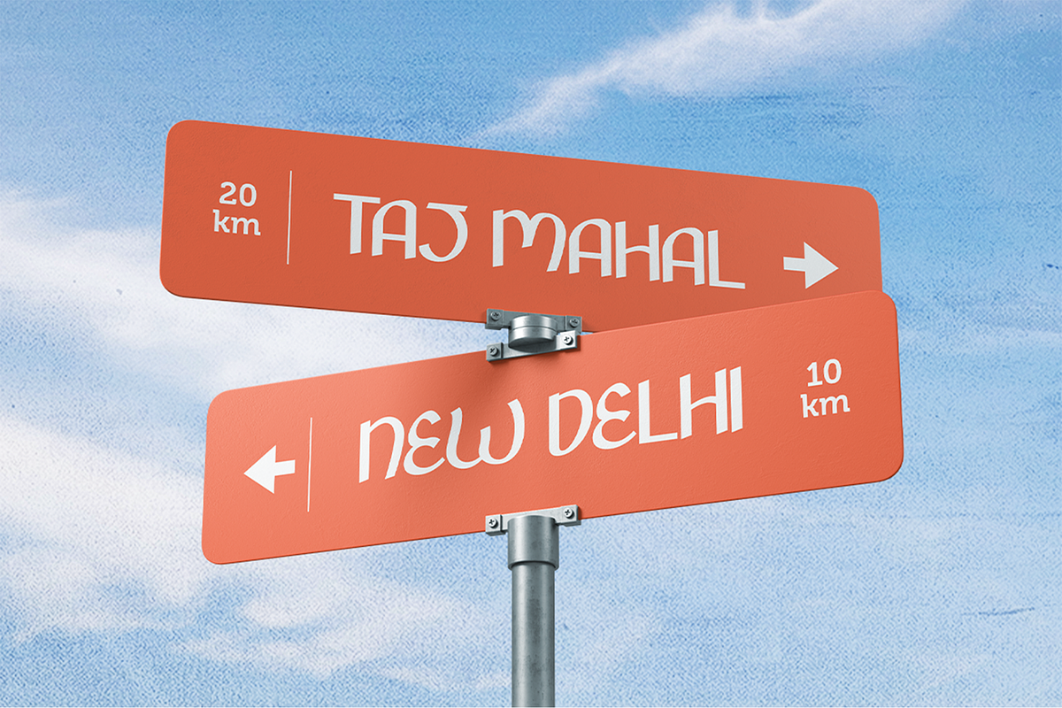 Shivaraja- Modern Hindi Display Font, a Font by Pekotype (Photo 13 of 16)