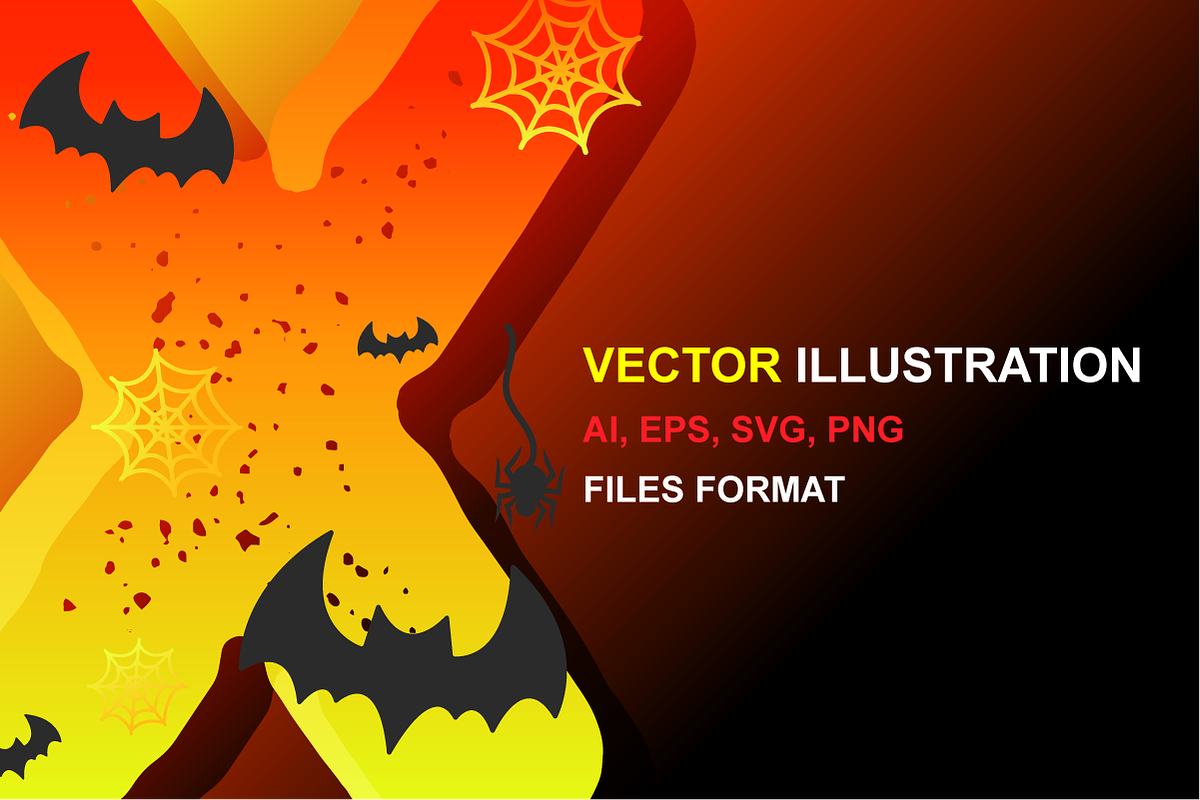 Halloween Alphabet Lettering, an Object Graphic by VL Shop (Photo 5 of 5)