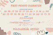 Pirco Monico - Playful Quirky Font, a Font by Blankids Studio (Thumbnail 6 of 7)