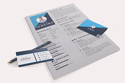 Resume Template and Cover Letter, a Resume Template by designvillage (Thumbnail 2 of 13)