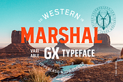 Marshal Variable Typeface, a Sans Serif Font by YockMercado (Thumbnail 1 of 6)