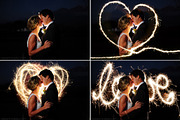 80 Wedding Sparklers Photo Overlays, a Plug-in Add-On by ZephyrDigital (Thumbnail 2 of 5)