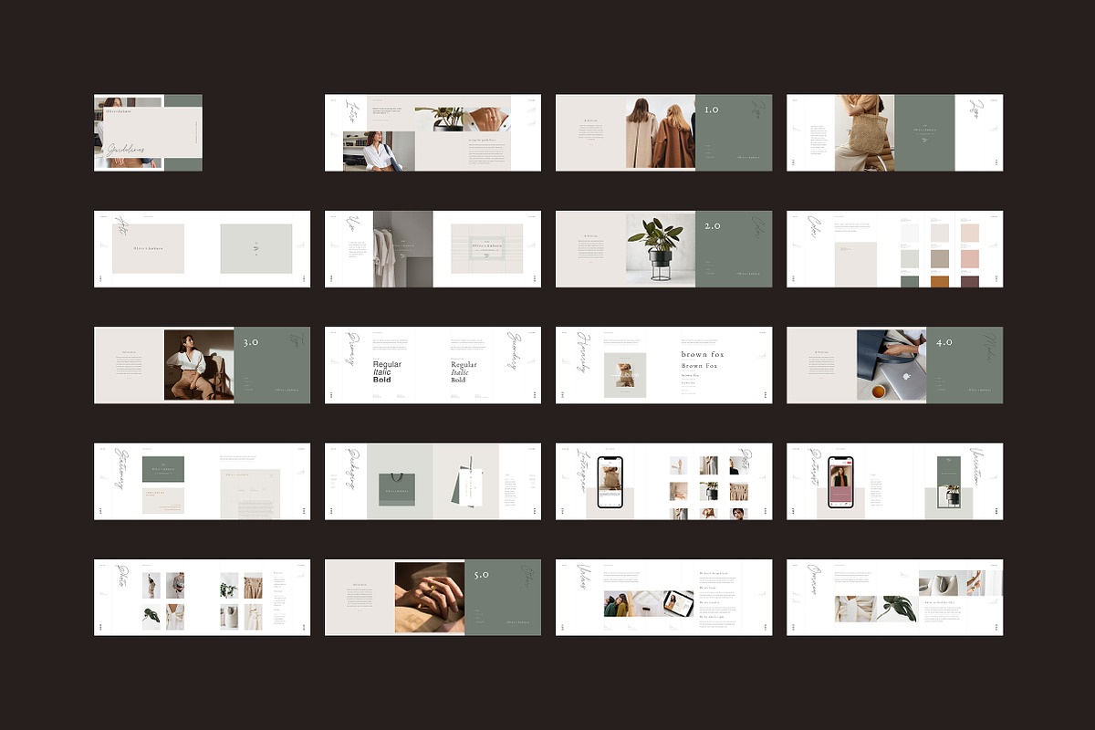 Auburn Brand Guidelines, a Brochure Template by Studio Standard (Photo 15 of 15)