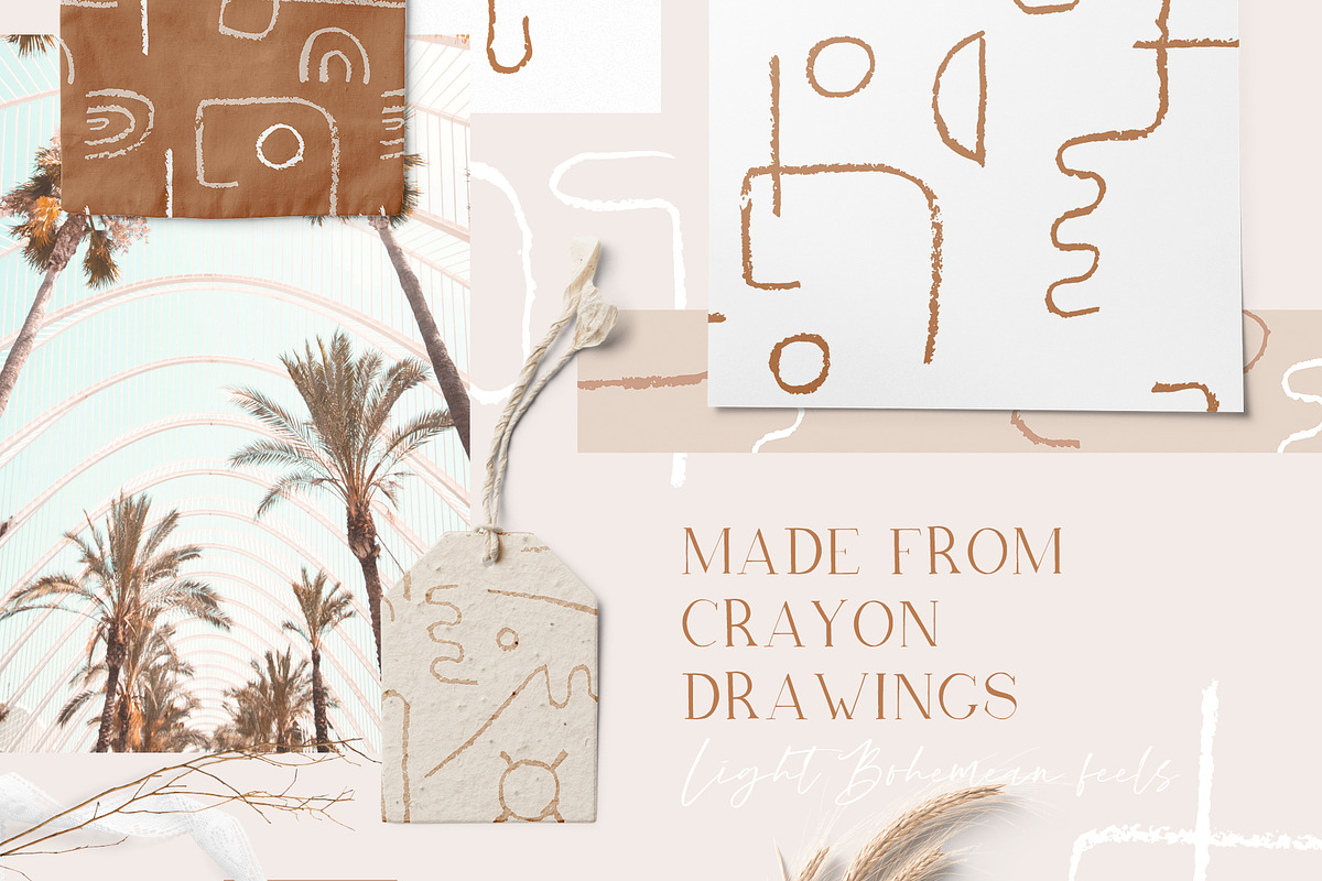 Abstract Boho Patterns, a Pattern Graphic by Youandigraphics (Photo 8 of 16)