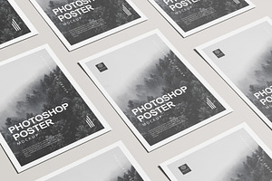 Photoshop Poster Mockup, a Product Mockup by Sweetdady