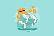 Money, a Finance Illustration by Podis (Thumbnail 1 of 6)