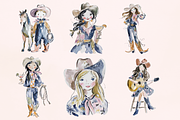 Blooming Country Set, an Animal Illustration by GiraffeCreative (Thumbnail 15 of 20)