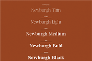 Newburgh Family, a Serif Font by Maison Octave (Thumbnail 2 of 10)