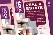 Real Estate Flyer Set, a Flyer Template by MMPixelCraft (Thumbnail 3 of 4)