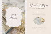 Tender Paper Backgrounds Set, a Background Graphic by Animoon (Thumbnail 3 of 18)