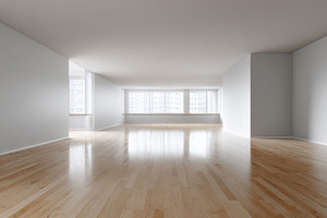 Bright indoor space with wood floor, a Photo by Beautiful things