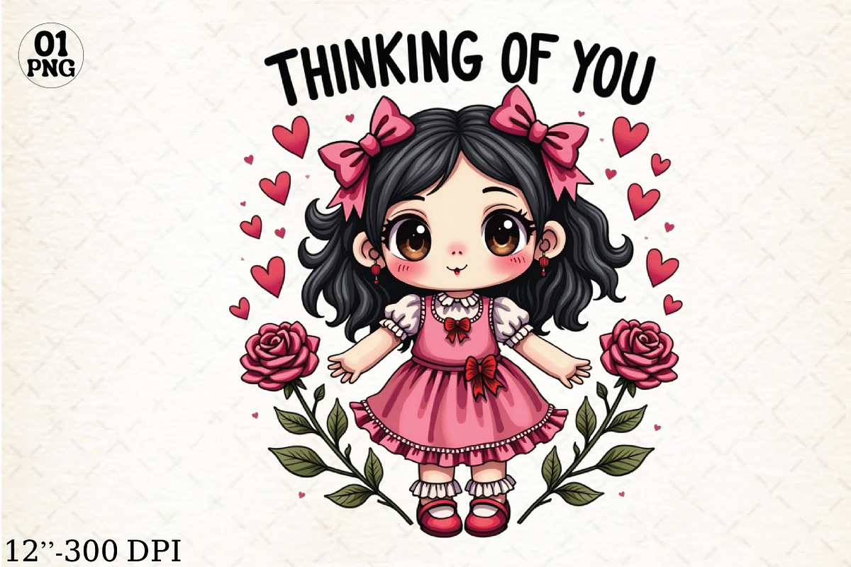 Thinking of You Sublimation, a Graphic by Libby Wishes (Photo 1 of 5)