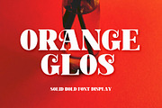 Orange Glos, a Serif Font by Gatype (Thumbnail 1 of 8)