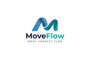 MoveFlow Logistics Logo Template, a Branding & Logo Template by SANB